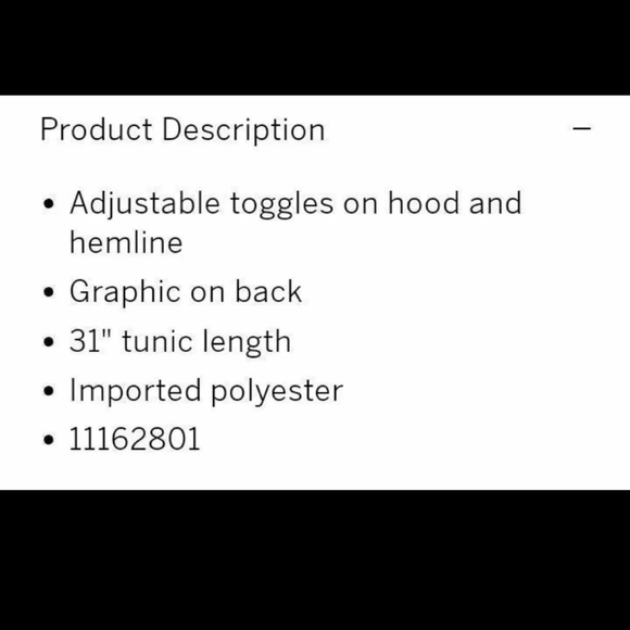 NEW VICTORIA'S SECRET PINK FUNNEL NECK ZIP ANORAK - Picture 7 of 7